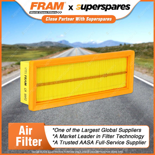 1 Piece Fram Air Filter - CA9942 Height 51mm Length 279mm Width 97mm Refer A1657