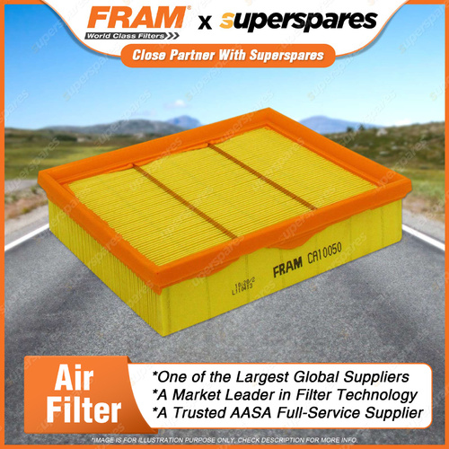 1 Piece Fram Air Filter - CA10050 Height 45mm Length 219mm Width 173mm Ref A1674