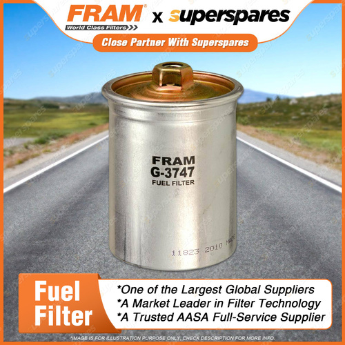 1 x Fram Fuel Filter - G3747 Refer Z400 Height 125mm Outer/Can Diameter 75mm