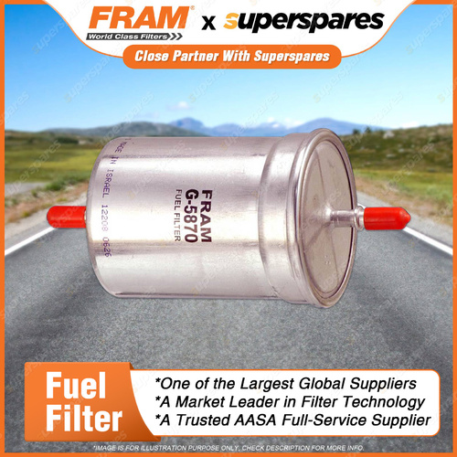 1 x Fram Fuel Filter - G5870 Refer Z584 Height 176mm Outer/Can Diameter 75mm