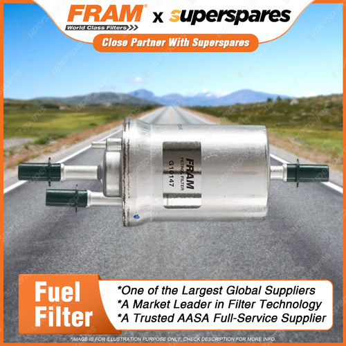 1 x Fram Fuel Filter - G10147 Refer Z768 Height 168mm Outer/Can Diameter 55mm