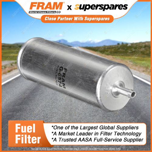 1 x Fram Fuel Filter - G6574 Refer Z450 Height 206mm Outer/Can Diameter 55mm