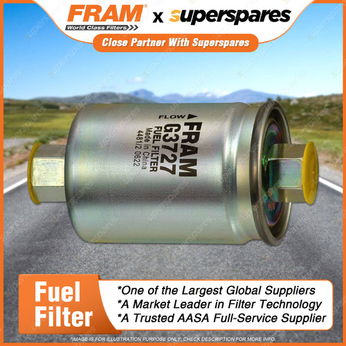 1 x Fram Fuel Filter - G3727 Refer Z479 Height 114mm Outer/Can Diameter 55mm