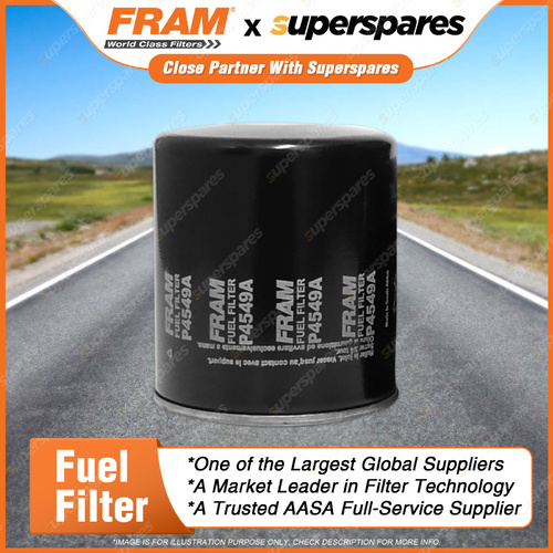 1 x Fram Fuel Filter - P4549A Refer Z556 Height 102mm Outer/Can Diameter 86mm