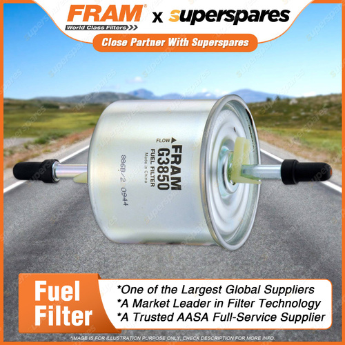 1 x Fram Fuel Filter - G3850 Refer Z534 Height 172mm Outer/Can Diameter 82mm