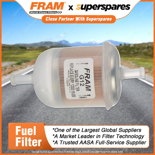 1 Piece Fram Fuel Filter - G12 Refer Z14 Height 99mm Outer/Can Diameter 47mm