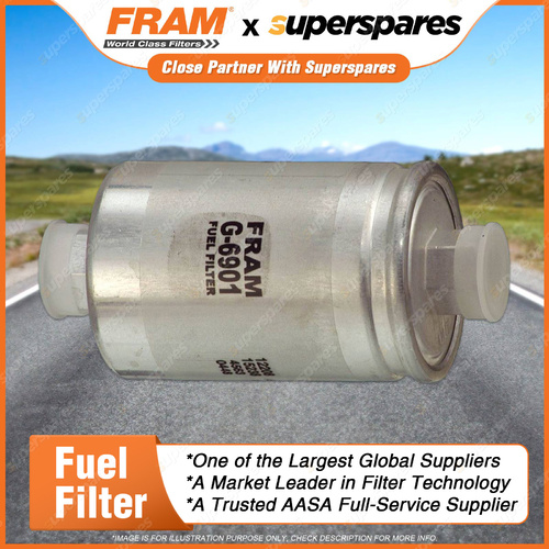 1 x Fram Fuel Filter - G6901 Refer Z373 Height 114mm Outer/Can Diameter 55mm
