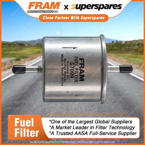 1 x Fram Fuel Filter - G7099 Refer Z506 Height 138mm Outer/Can Diameter 77mm