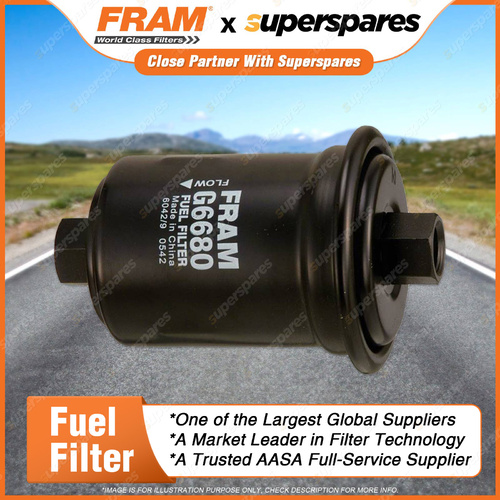 1 x Fram Fuel Filter - G6680 Refer Z383 Height 115mm Outer/Can Diameter 63mm