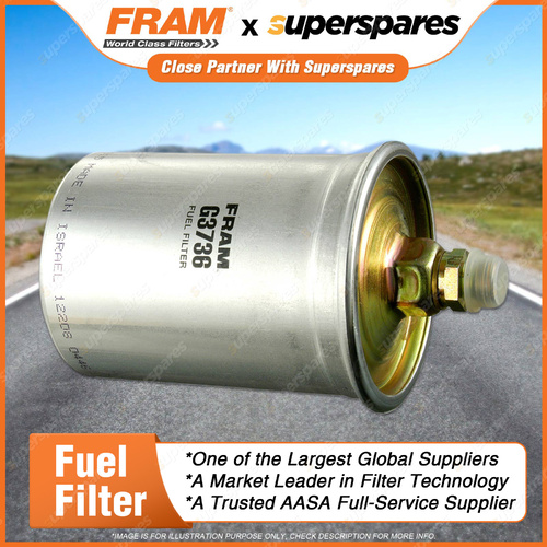 1 x Fram Fuel Filter - G3736 Refer Z449 Height 147mm Outer/Can Diameter 74mm