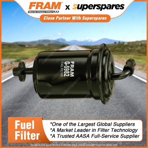 1 x Fram Fuel Filter - G5982 Refer Z572 Height 135mm Outer/Can Diameter 56mm