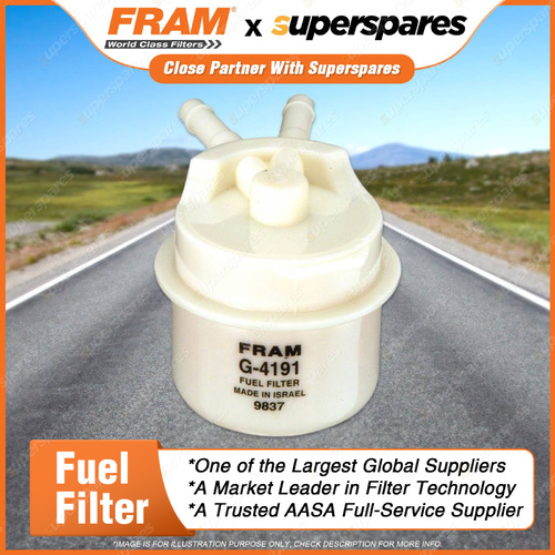 1 Piece Fram Fuel Filter - G4191 Refer Z205 Height 58mm Outer/Can Diameter 56mm