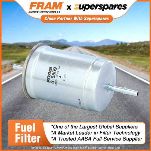 1 x Fram Fuel Filter - G5869 Refer Z548 Height 217mm Outer/Can Diameter 88mm