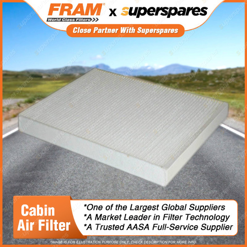1 Piece Fram Cabin Air Filter - CF12276 Height 30mm Length 268mm Width 208mm