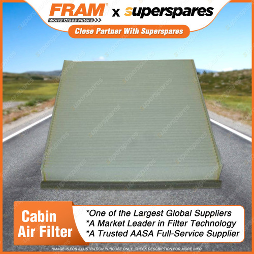 1 Piece Fram Cabin Air Filter - CF11661 Height 36mm Length 240mm Width 202mm