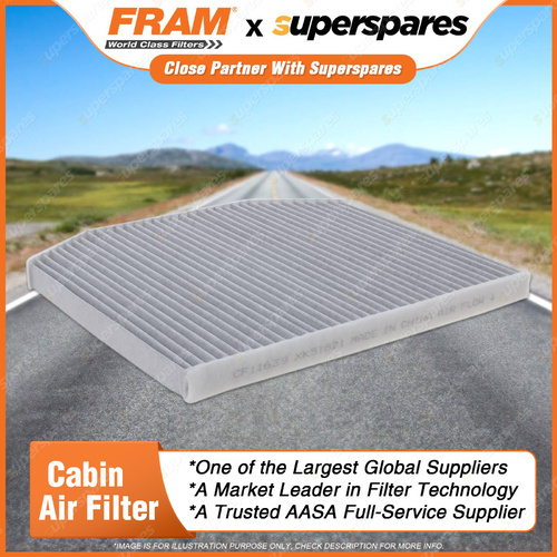 1 Piece Fram Cabin Air Filter - CF11639 Height 20mm Length 269mm Width 240mm