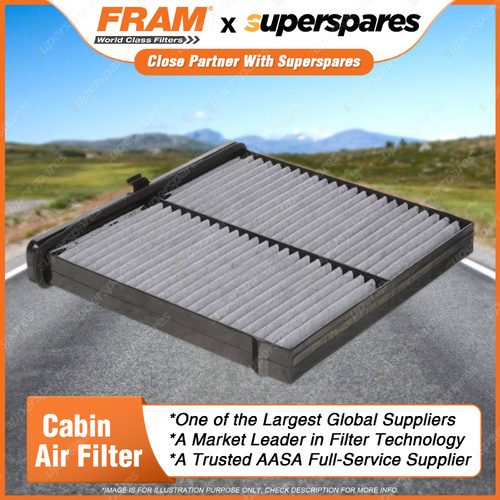 1 Piece Fram Cabin Air Filter - CF12140 Height 43mm Length 208mm Width 200mm