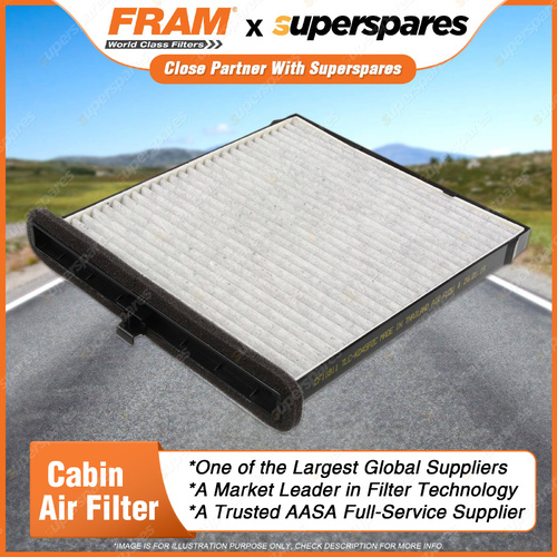 1 Piece Fram Cabin Air Filter - CF11811 Height 30mm Length 235mm Width 213mm