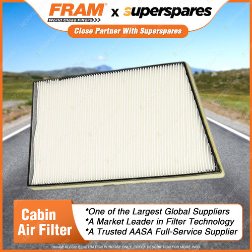 1 Piece Fram Cabin Air Filter - CF10450 Height 26mm Length 332mm Width 188mm