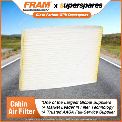1 Piece Fram Cabin Air Filter - CF10917 Height 20mm Length 265mm Width 190mm