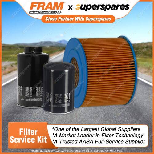 Fram Filter Service Kit Oil Air Fuel for Coaster BB40 Dyna 200 BU100R 300 BU88