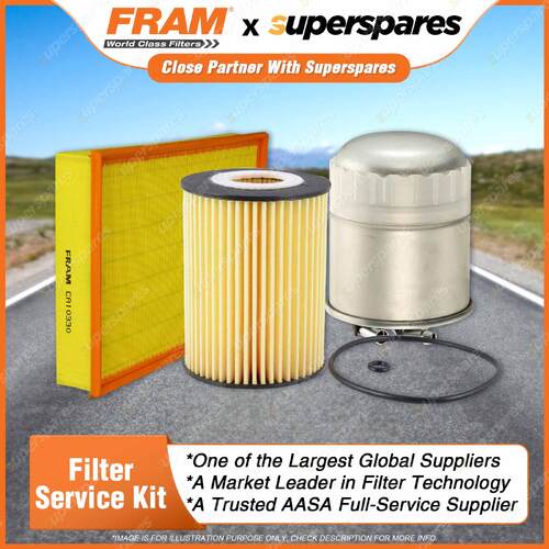 Fram Filter Service Kit Oil Air Fuel for Mercedes Benz Sprinter 318 418 518 W906