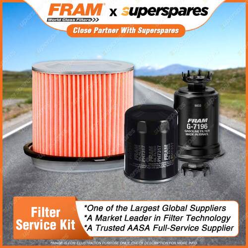 Fram Filter Service Kit Oil Air Fuel for Mitsubishi Lancer CB 1.5 1.6 91-92