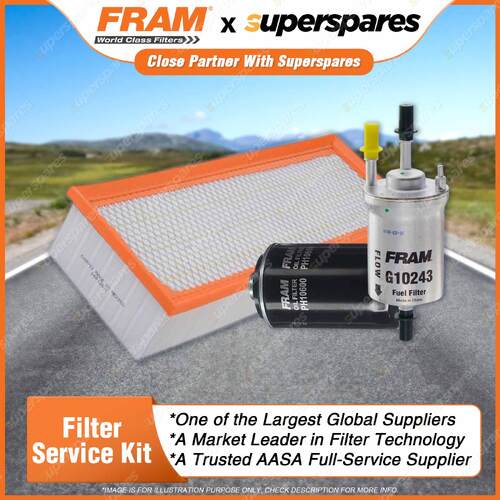 Fram Filter Service Kit Oil Air Fuel for Audi A3 8P Tt 8J TFSI Qt