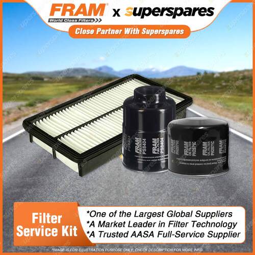 Fram Filter Service Kit Oil Air Fuel for Mazda Mazda 6 GH GY GG 2006-2012