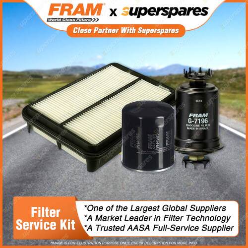Fram Filter Service Kit Oil Air Fuel for Toyota Previa Tarago TCR10 11 20 21