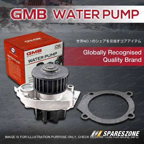 GMB Water Pump for Fiat 500 1.2L 312AXA1A 169 A4.000 1242cc 2007/07-2020/12