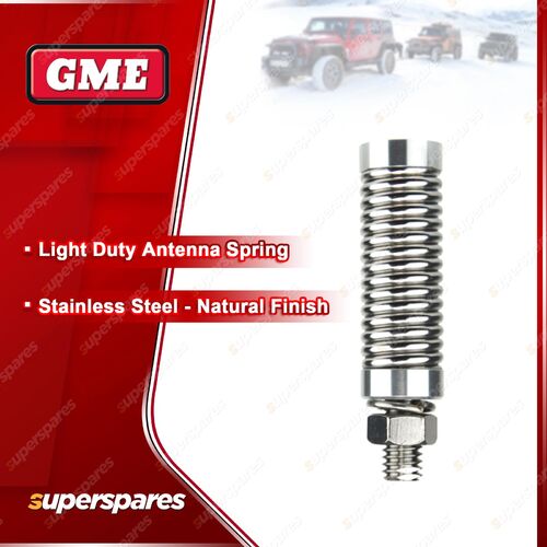 GME Stainless Steel Light Duty Antenna Spring suit AE4701 495mm Antenna Whip