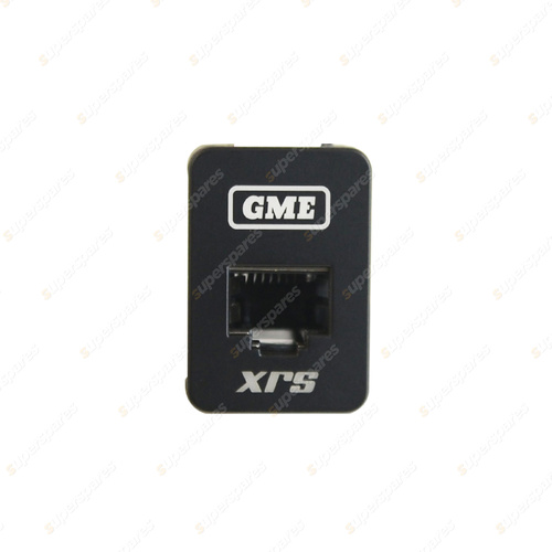 GME RJ45 Pass-Through Adaptor for Mitsubishi Triton MQ Pajero Outlander ZK White