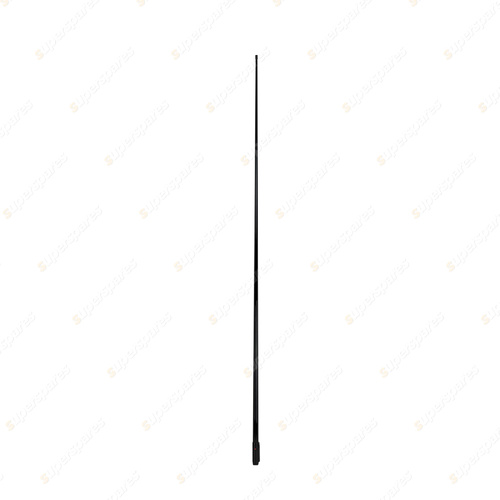 GME 1800mm Marine 27MHz Detachable Antenna Whip Black Fibreglass Radome AW366HB