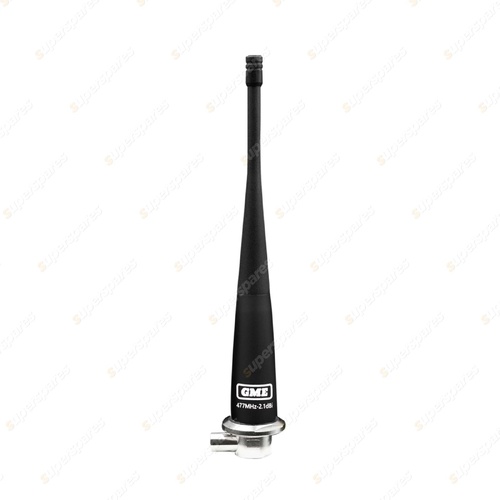 GME 155mm 2.1dBi Flexible Ground Independent UHF CB Antenna with Lead