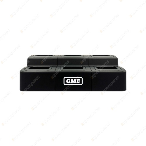 GME Compact 6-Bay Multi Charger to Suit CP Series & TX6600S - Accessory