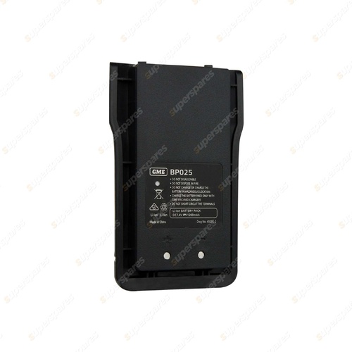GME 1200mAh Lithium-Ion Battery Pack Replacement Battery Pack - Accessory