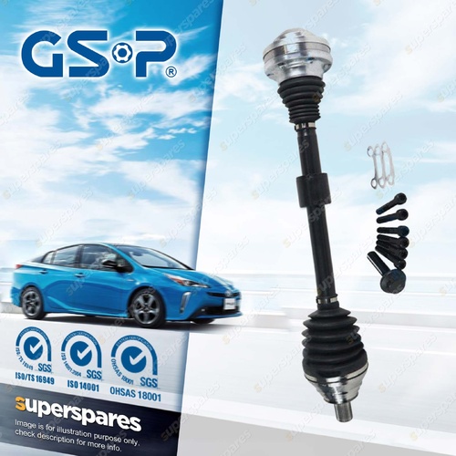 GSP Front Right CV Joint Drive Shaft for Audi TT 8J 2.0T CESA Petrol AWD Auto