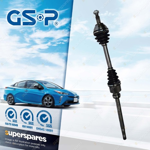 GSP Front Right CV Joint Drive Shaft for Fiat Scudo 2.0L Diesel 04/08-03/16