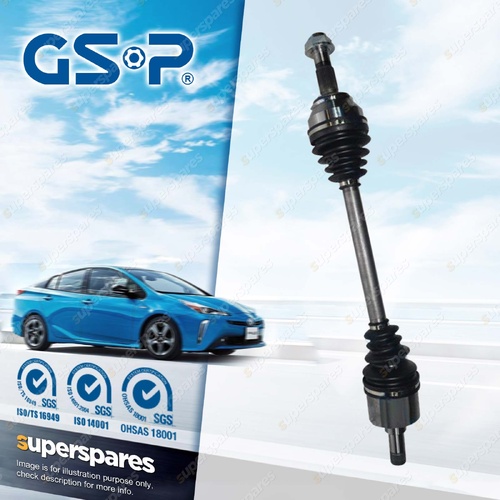 GSP Front Left CV Joint Drive Shaft for Fiat Ducato 2.3 TD 2/2007-2012 Manual