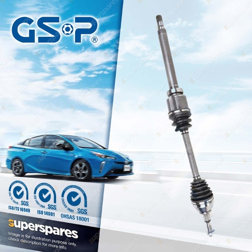 GSP Front Right CV Joint Drive Shaft for Ford Mondeo MD 2.0L T8CF 09/14-On