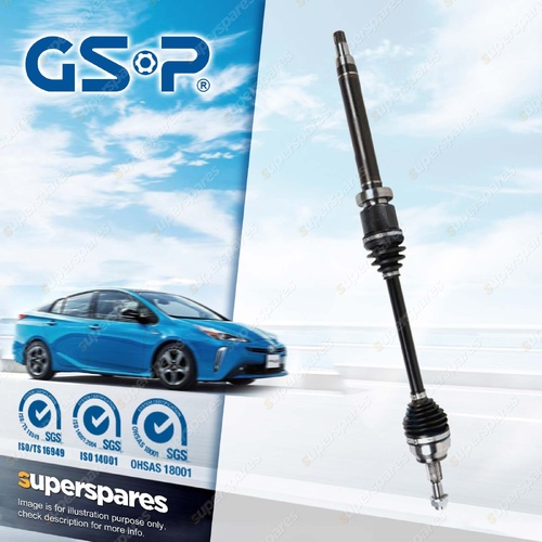 GSP Front Right CV Joint Drive Shaft for Ford Focus LW 1.6P 07/11-09/15 Manual
