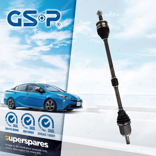 GSP Front Right CV Joint Drive Shaft for Holden Astra BK 1.4L Turbo 16-20 Auto