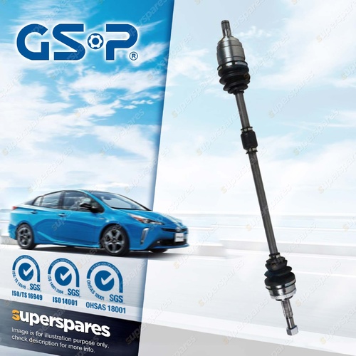 GSP Front Right CV Joint Drive Shaft for Nissan Pulsar N16 1.6L 99-01/06 Manual
