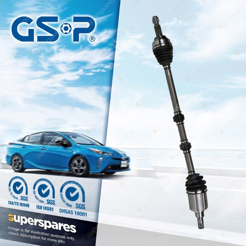 GSP Front Right CV Joint Drive Shaft for Nissan Pulsar B17 C12 1.6L 1.8L CVT