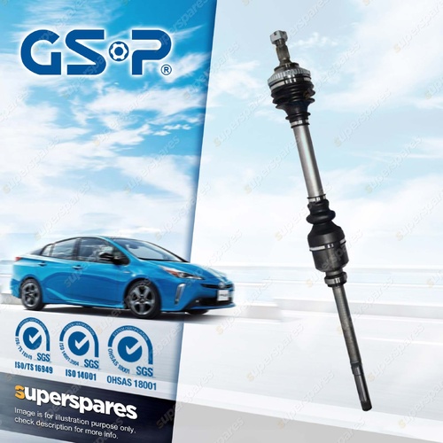 GSP Front Right CV Joint Drive Shaft for Peugeot 206 2.0L EW10J4 MOTOR Manual