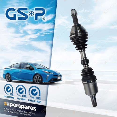 GSP Front Left CV Joint Drive Shaft for Renault Koleos H45 2.5L AWD Manual