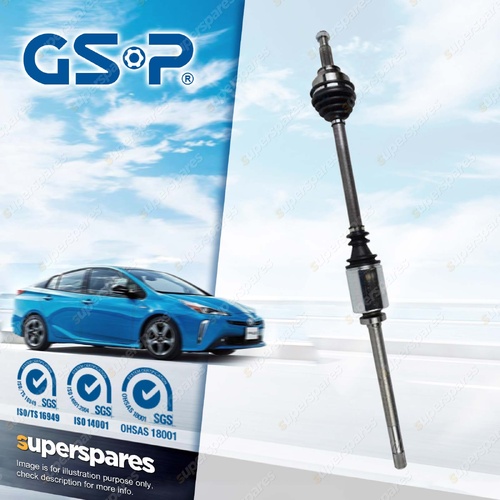 GSP Front Right CV Joint Drive Shaft for Renault Trafic F9Q TD 04/2004-04/2007