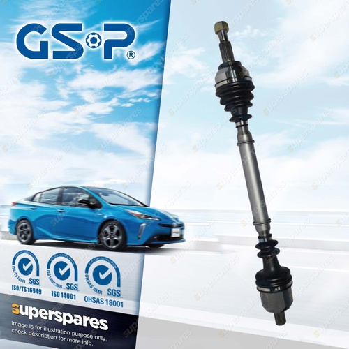 GSP Front Left CV Joint Drive Shaft for Renault Kangoo X61 1.6P 12/10-1/13 Auto