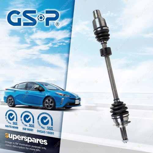 GSP Front Right CV Joint Drive Shaft for Suzuki SX4 RW420 YA41S YC41S FWD Manual